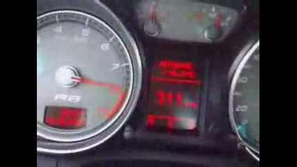Audi R8 322 Km/h