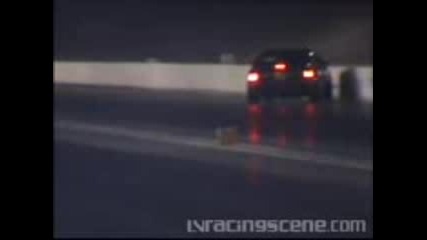 Mustang Vs Porshe - katastrofa