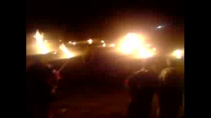 Среща на кукери от селата Габров дол и Ноевци