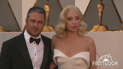 Lady Gaga на червения килим на наградите Оскар - 2016