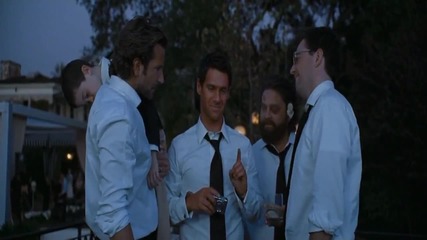 Сцена от краят на филма Hangover