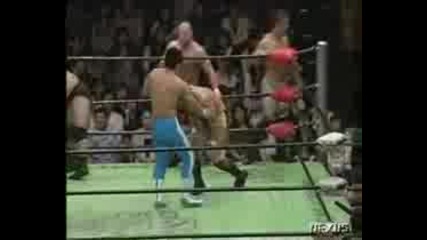 NOAH Yoshinobu Kanemaru, Davey Richards, Atsushi Aoki & Genba Hirayanagi vs. KENTA, Taiji Ishimori, Kotaro Suzuki & Ricky Marvin