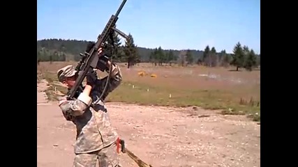 стрелба с карабина M107