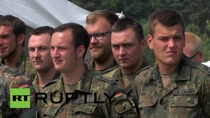 Germany: Army assist Brandenburg to accommodate refugees