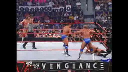 Wwe Vengeance 2004 Eugene and Ric Flair vs La Resistance