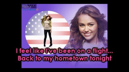 Miley Cyrus - Party in The Usa (tekst) 