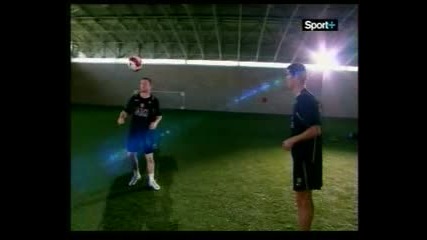 Rooney And Ronaldo - Interview