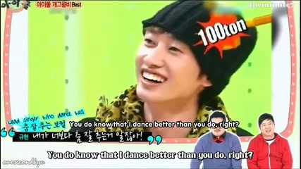 Super Junior Kyuhyun and Eunhyuk 1st as best idol gag duo 130313