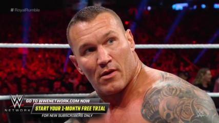 Randy Orton RKOs Nia Jax after she dominates the Men's Royal Rumble Match: Royal Rumble 2019 (WWE Network Exclusive)