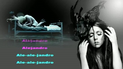 Lady Gaga - Alejandro (karaokeinstrumental) 