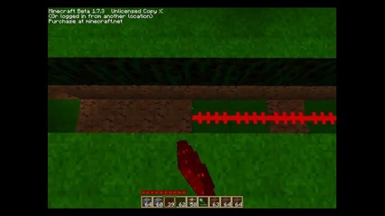 minecraft как да си направим врата от пистън урок еп 1