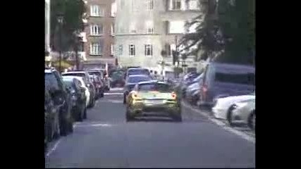 Gold Ferrari 599 Hamann Full Throttle!