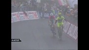 Сантамброджио спечели 14-ия етап в Джирото, Нибали увеличи аванса си