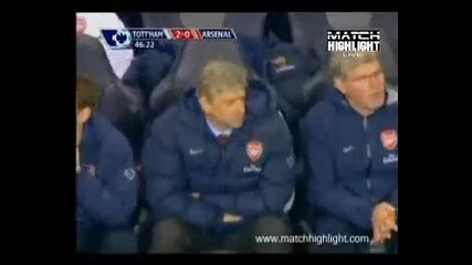 Tottenham Hotspur 2 – 0 Arsenal 14/04/2010 