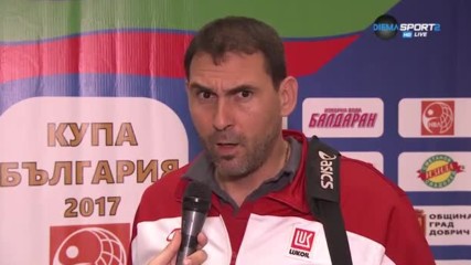 Отзиви след победата на ВК Нефтохимик над ВК Добруджа