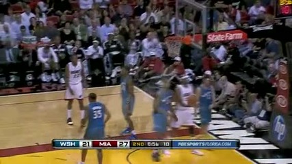 Washington Wizards @ Miami Heat 94 - 105 [highlights] - 29.11.2010