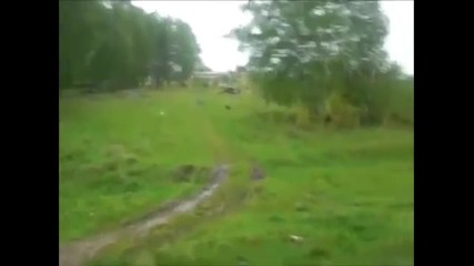 луд руснак с мотор