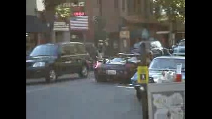 Supercars in Action - Maserati Mc12 Bugatti Lambos Ferrari