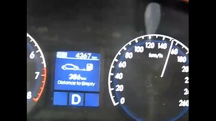 Hyundai Genesis - от 0 до 180 км/ч 
