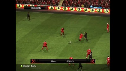 Pes 2010 - Ливърпул 6 - 0 Манчестър Сити 