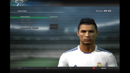 Pes 2011 - Special Hairstyles (ronaldo)