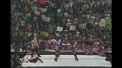 Judgment Day 2001 Kurt Angle vs Chris Benoit *втора част*[ 1st fall pinfall only 2 out of 3 falls]