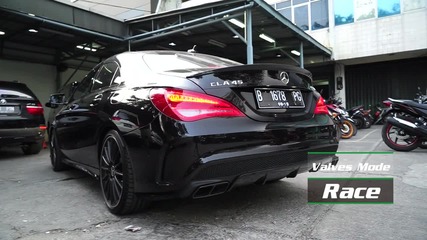 Loud Revs! Mercedes-benz Cla45 Amg with Armytrix Decatted Performance Valvetronic Exhaust System