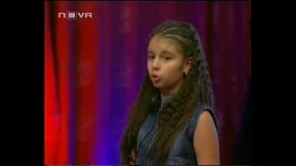 10год. момиче от България учудва журито с невероятното си изпълнение 