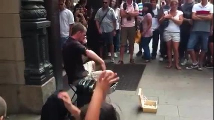 Dubstep beatboxer