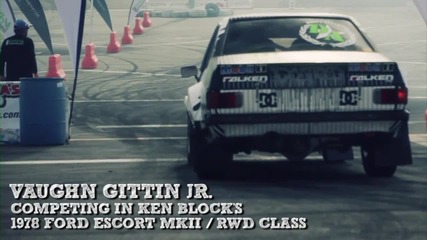 Highlights of Ken Block and Vaughn Gittin Jr. from Gymkhana Grid