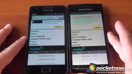 Xperia Arc vs. Galaxy S 2