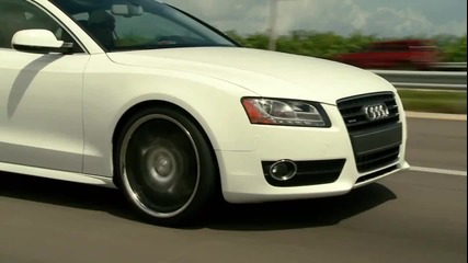 Vip Style Audi A5 on 20 Vossen Vvs Wheels/rims (720p)