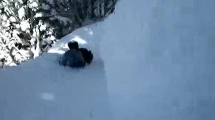 Супер снежна писта 