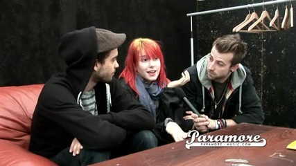 Paramore - Different Vibe (interview Part 2) 2011
