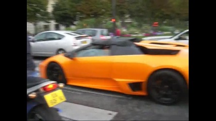 Orange Lamborghini Lp640
