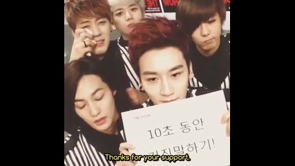 [engsub] 140401 Jjcc Message for fans Sbs mtv the show