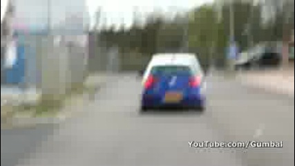Golf V R32 w Milltek exhaust - Fast drive by!! 1080p Hd