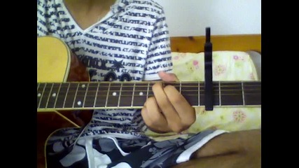 Eminem - Love The Way You Lie Guitar Cover(akusti4na kitara)