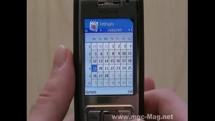 Nokia E65 - Меню 