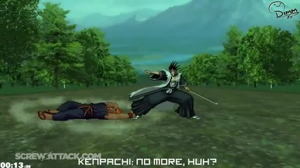 One Minute Melee - Akuma vs Kenpachi Zaraki (street Fighter vs Bleach)