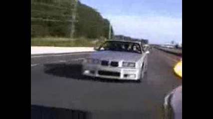 Bmw E36 M3s Going Crazy On Highways Illegal Videos.avi