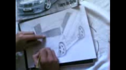 Alienh - Draw one Bmw 320 tuning car