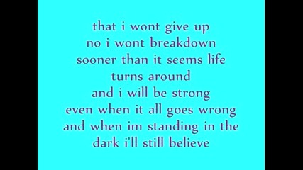 Hilary Duff - Someones Watching Over Me [lyrics]