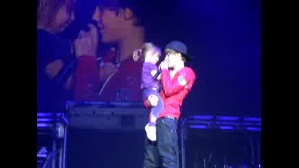 Justin and Jazmyn Bieber in Saskatoon