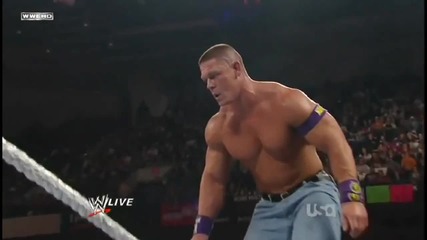 John Cena - Diving Leg Bulldog