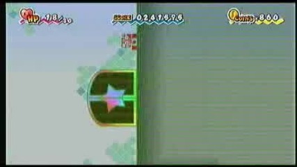 Super Paper Mario - Walkthrough - Chapter 4 - 4 Part 1 (i...i...i...i actually like this level O o) 