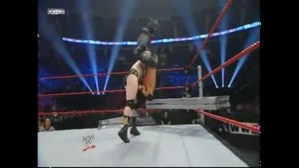 Sheamus - Scoop Slam to a Ladder