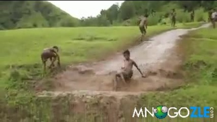 хайде на кална пързалка