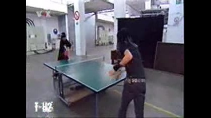Bill And Tom Kaulitz Play Tennis
