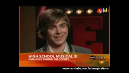 High School Musical 3 Shooting Update +PROM Sneak Peek